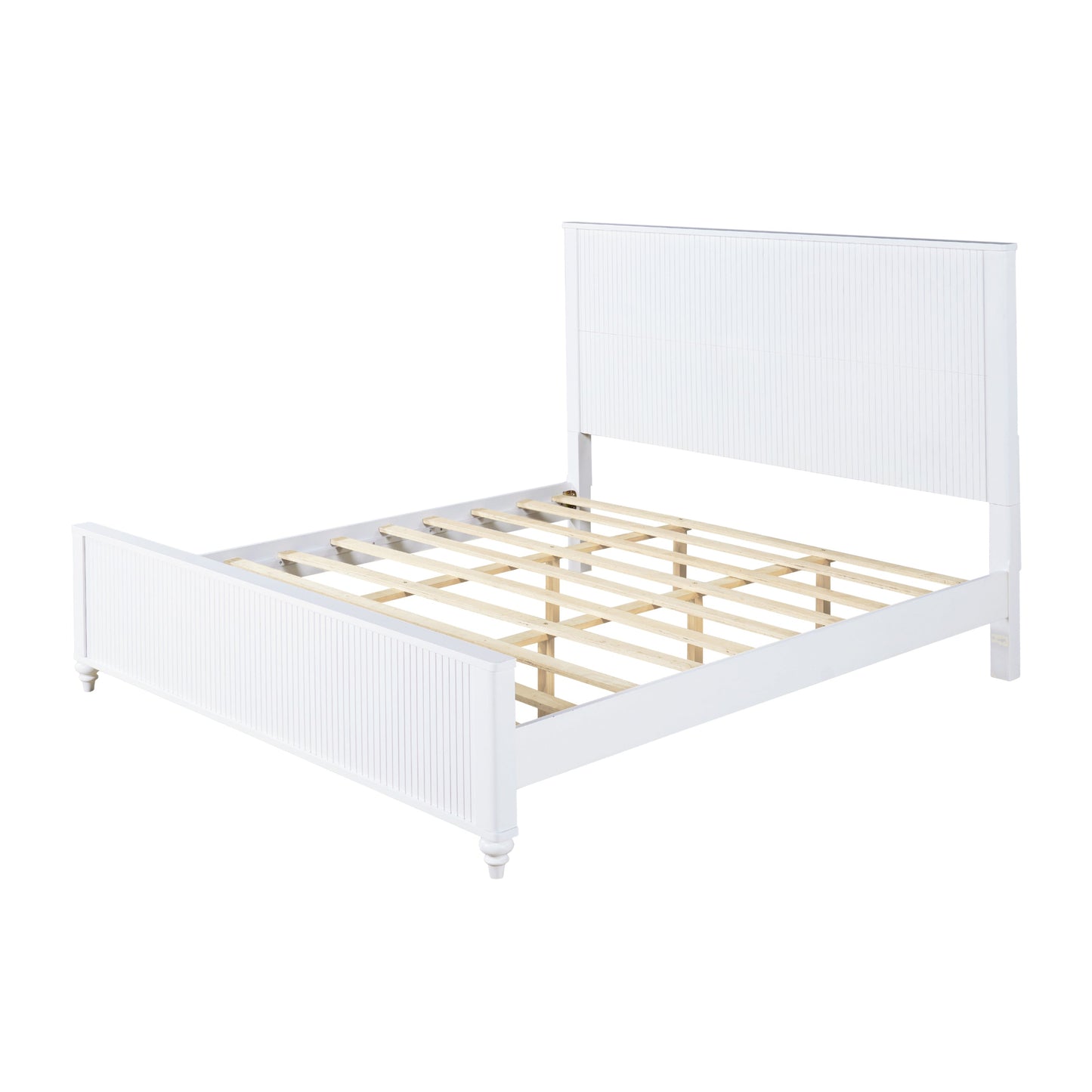 King Size Premium Pine Wood Bed and Frame