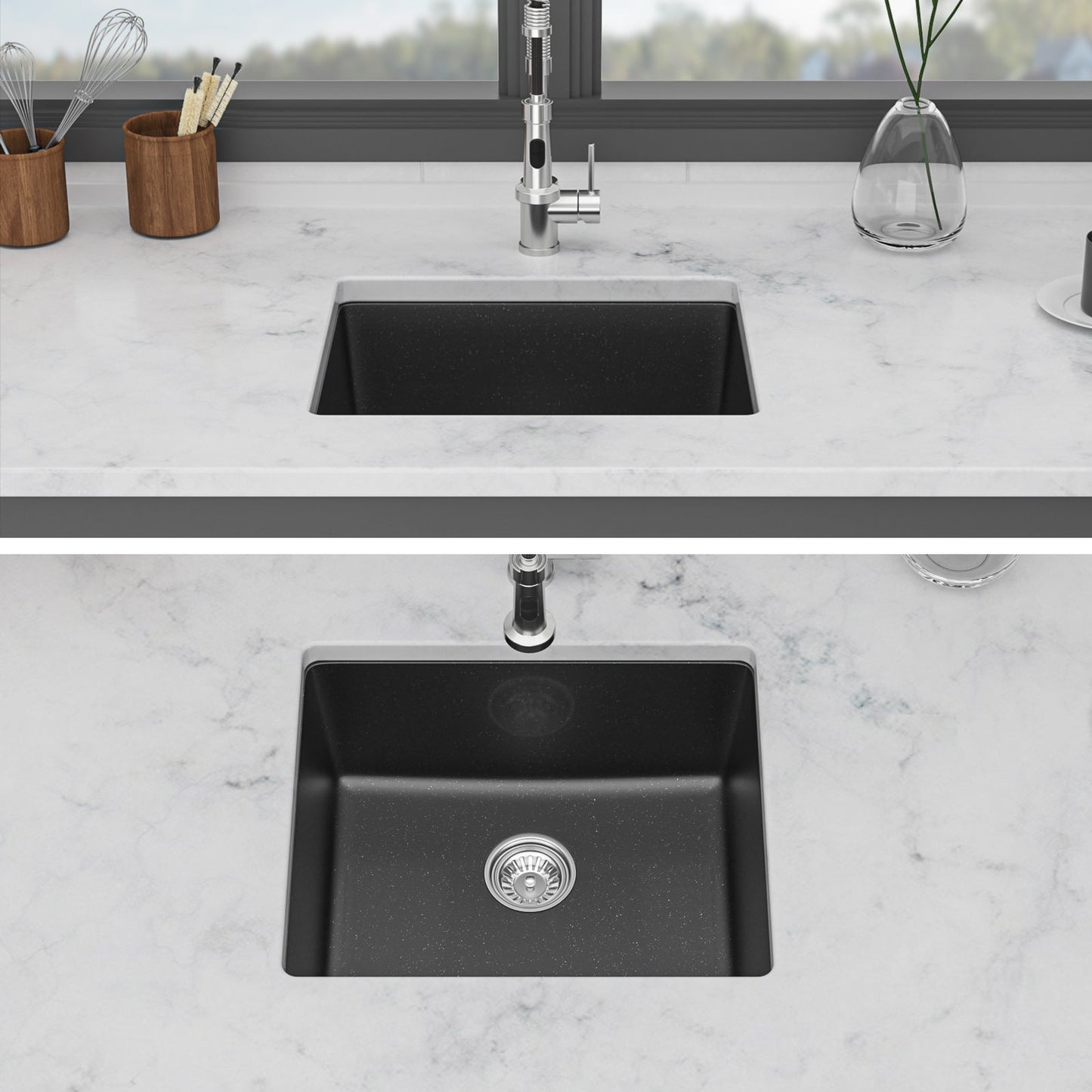 Premium Quartz Sink and Composite Design