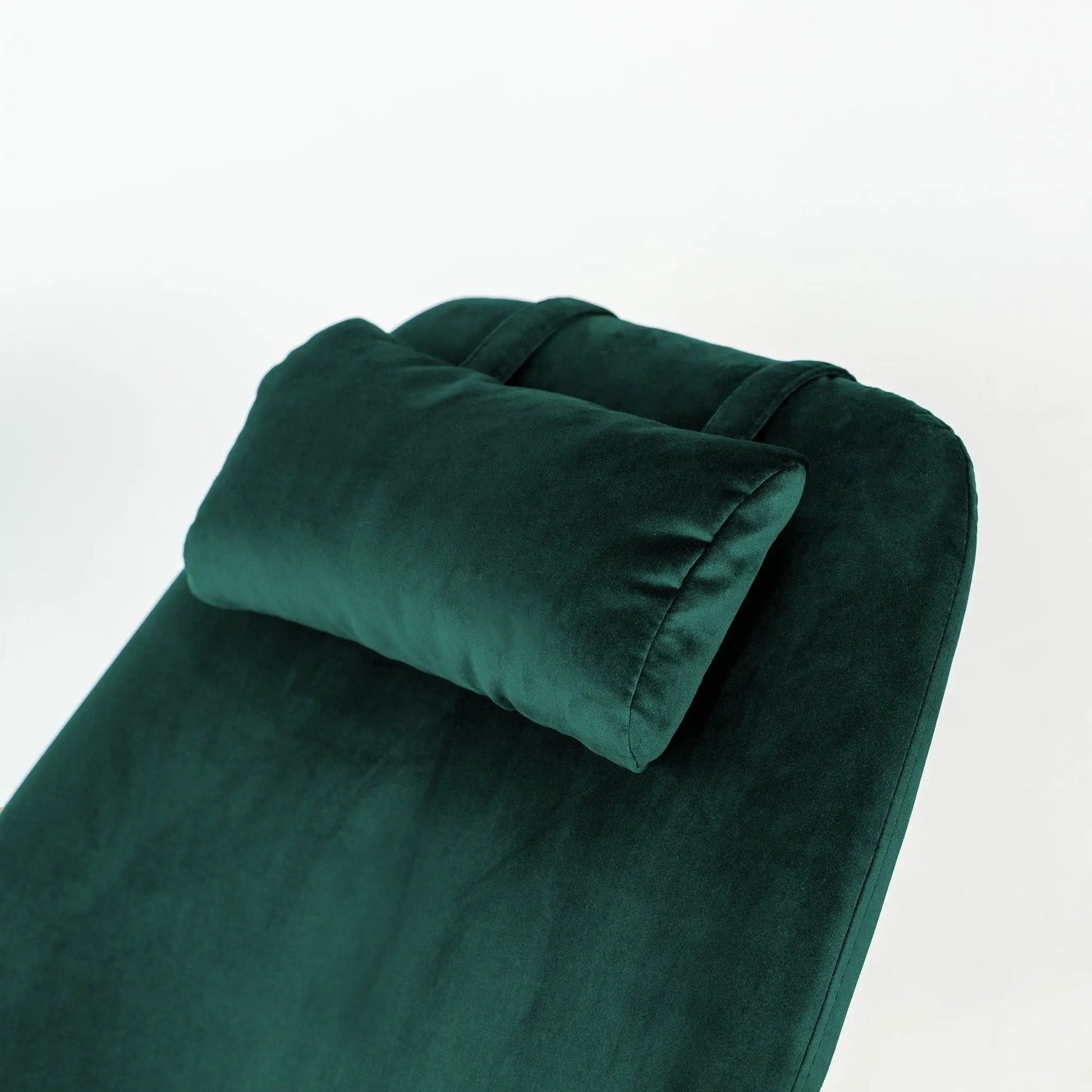 Chel - Mid-Century Modern Rocking Chair with teal velvet upholstery on Tampa Home & Garden Store