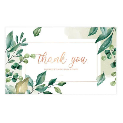 English Holiday Thank You Card for Do It Yourself