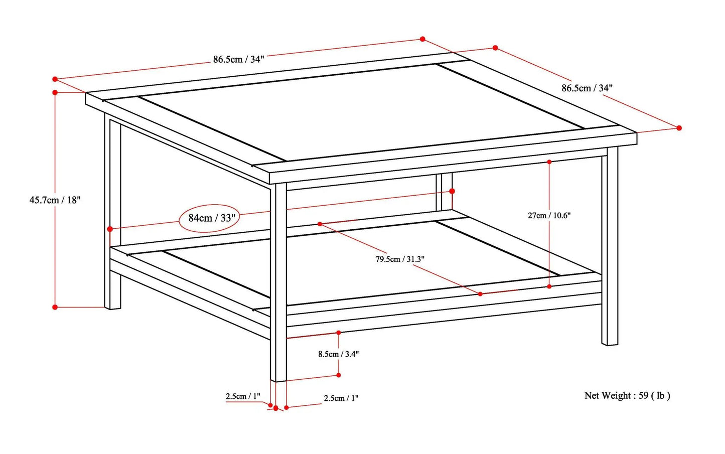 Skyler Solid Mango Wood Table and Metal Base
