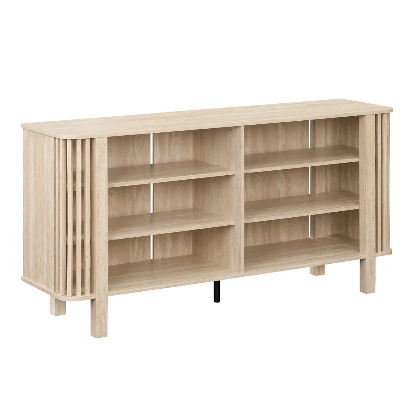 59 Inch TV Stand for 55 Inch TVs with Shelves