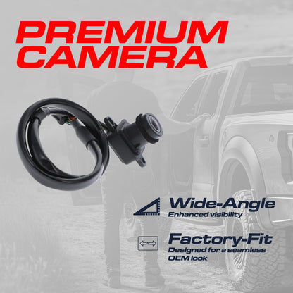 Backup camera for Ram ProMaster cargo van OEM replacement, Master Tailgaters, black lens, wiring on Tampa Home & Garden Store