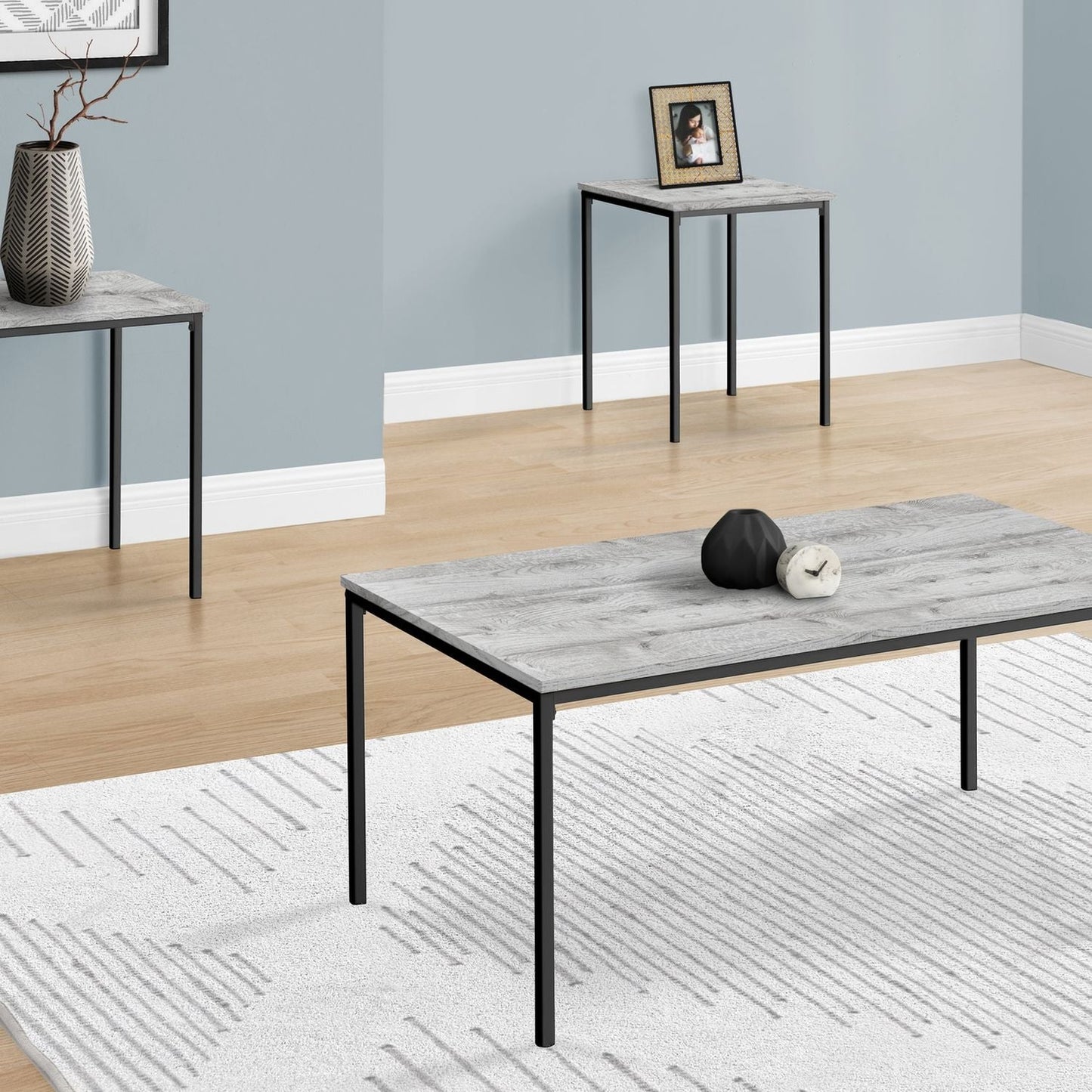 Coffee Table Set End Tables Contemporary Modern