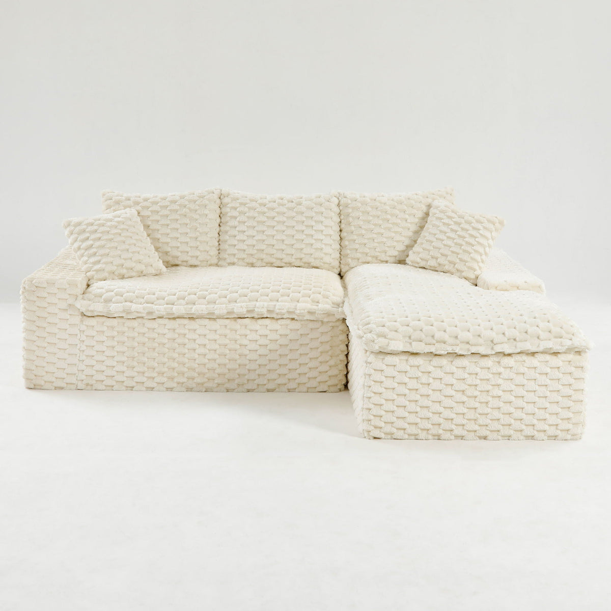 Modular Convertible Sofa and Twin Chaise Lounge