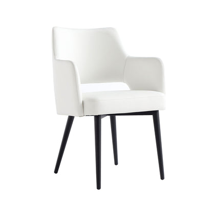Modern Tremont Dining Armchair and Steel Frame