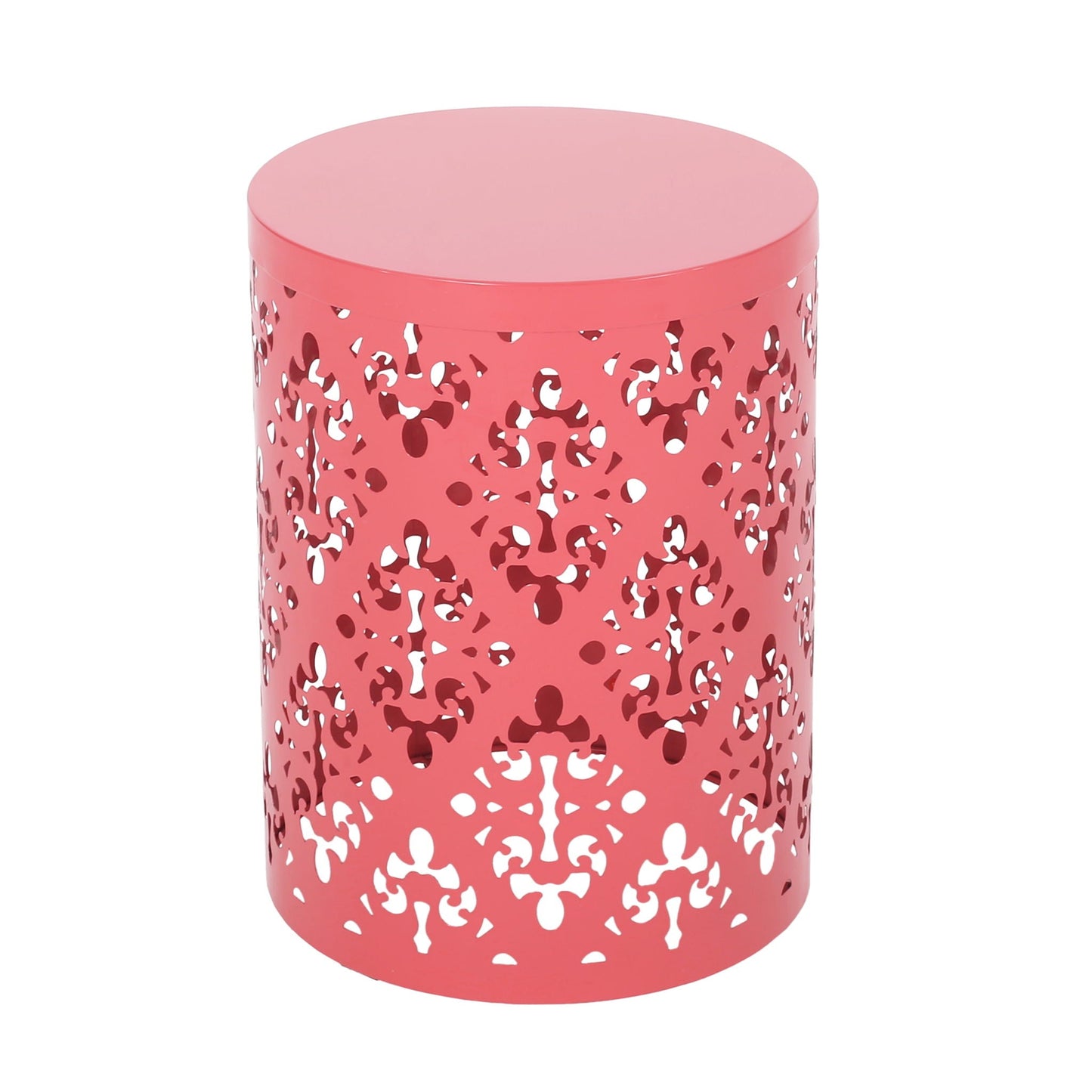 Modern Metal Outdoor End Table For The Patio