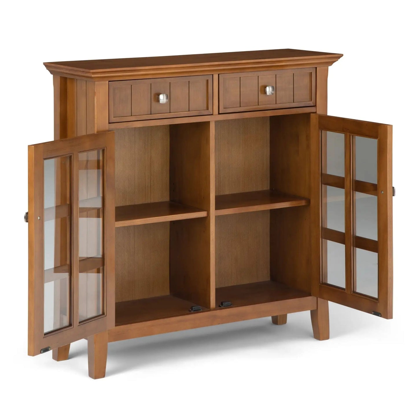 Acadian Handcrafted Entryway Storage Cabinet