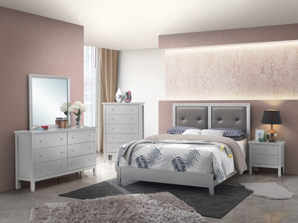 Modern Padded Headboard and the Quality Bed