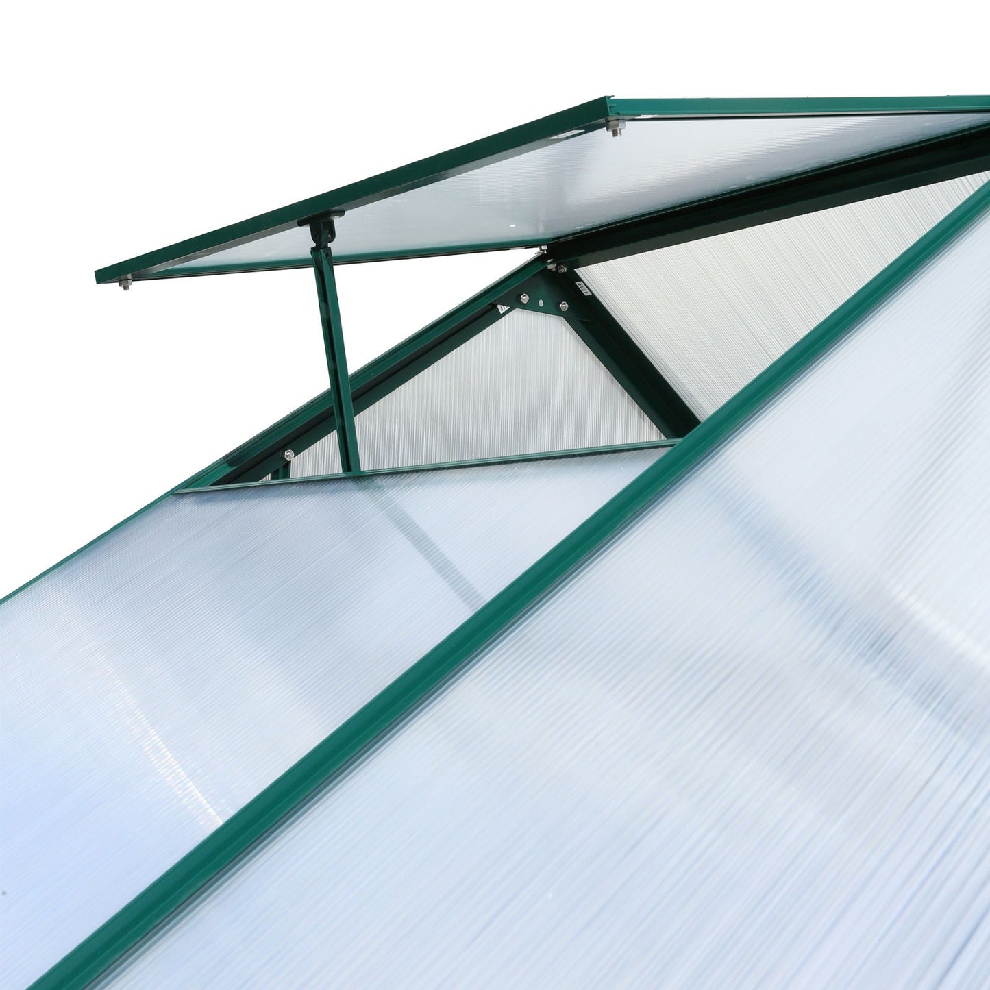 Heavy Duty Polycarbonate Greenhouse Kit and Door