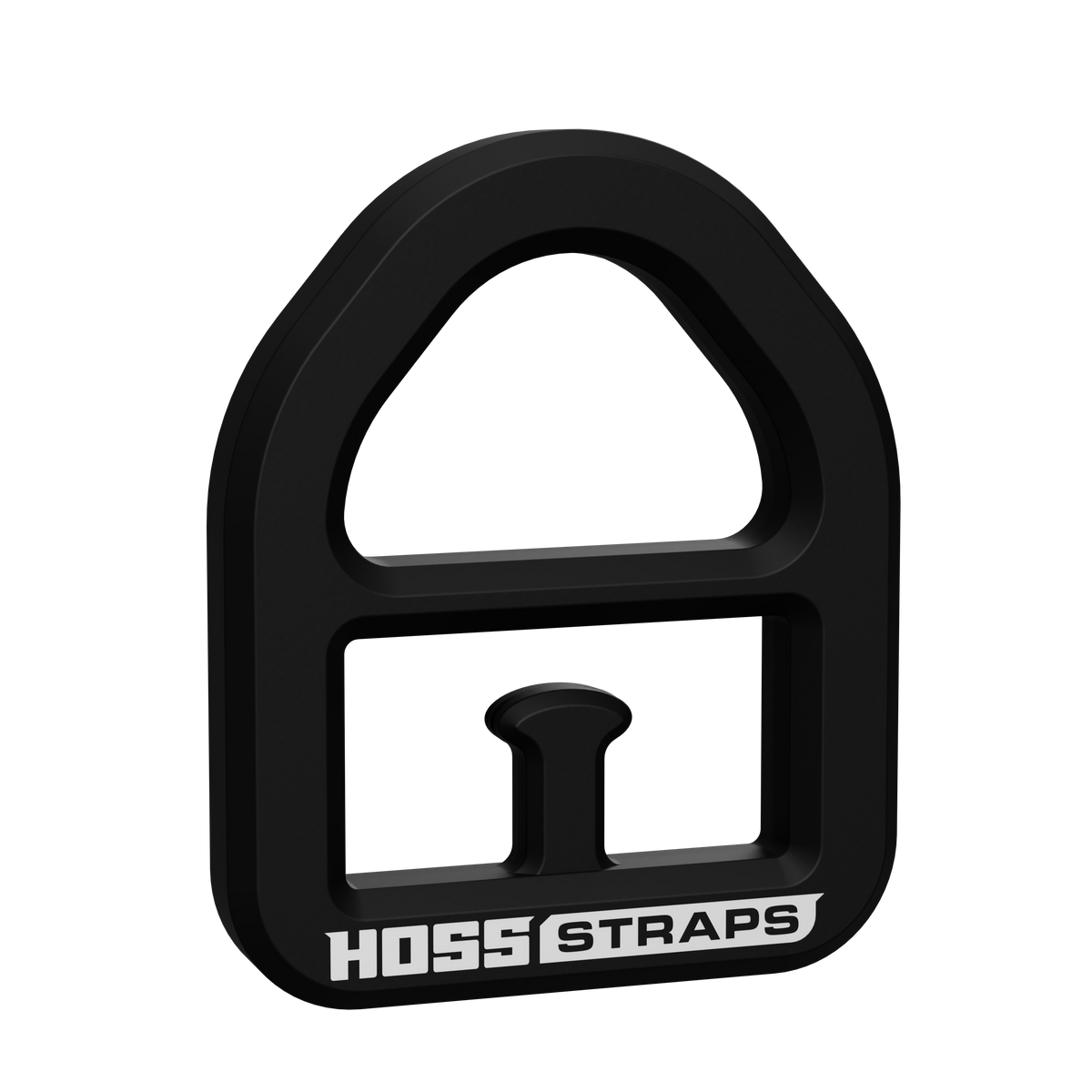 3/4 inch replacement strap D-ring, black metal hardware, Hoss Straps on Tampa Home & Garden Store