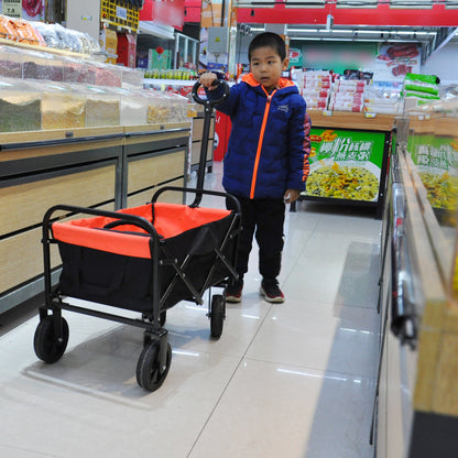 Folding Wagon Garden Shopping Beach Cart