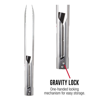 2-Piece Grilling Set | LED Spatula & Smart Tongs