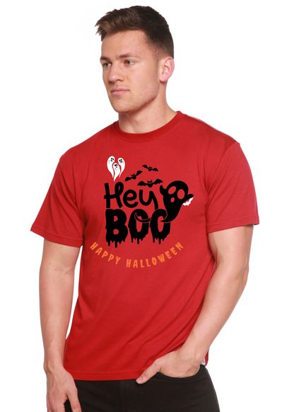 Hey Boo Mens Bamboo Viscose Organic Cotton Tee