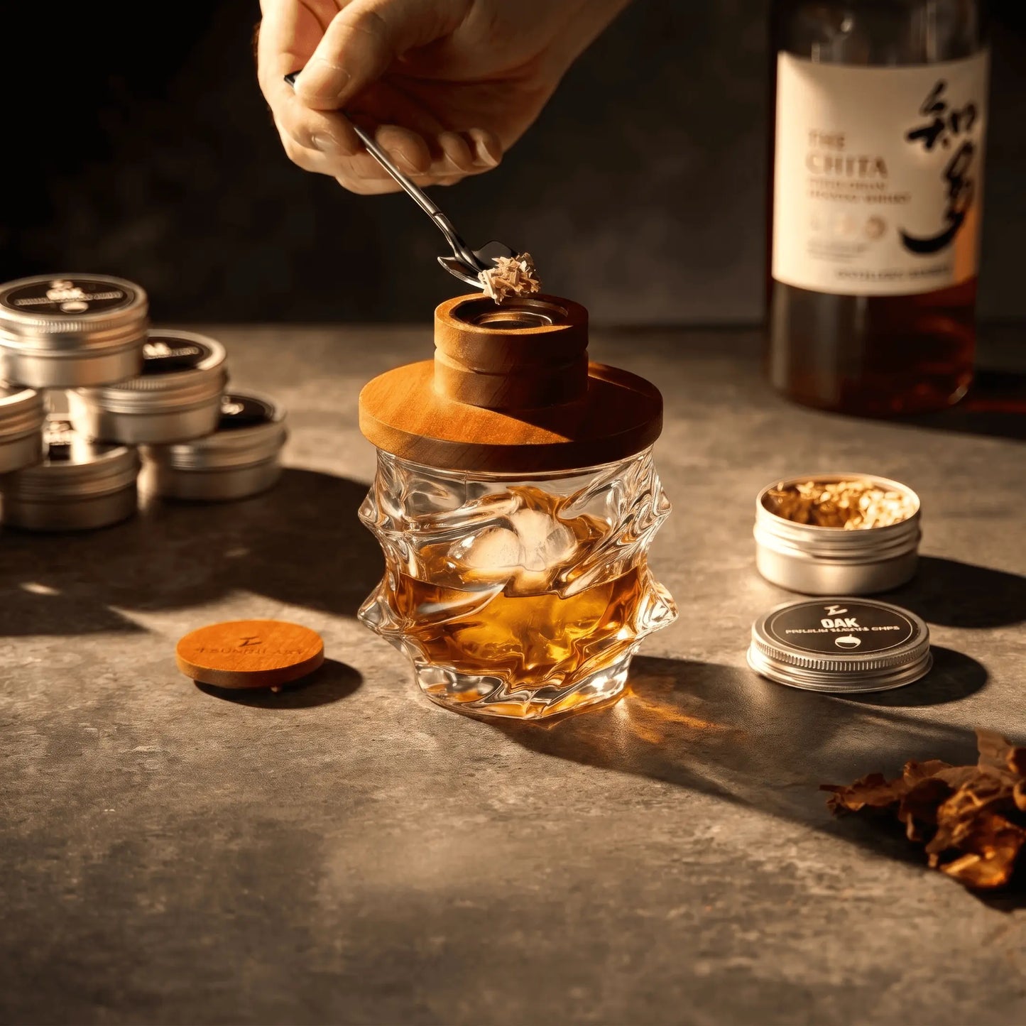 Tsuki Smoker Kit for Whisky and Cocktails
