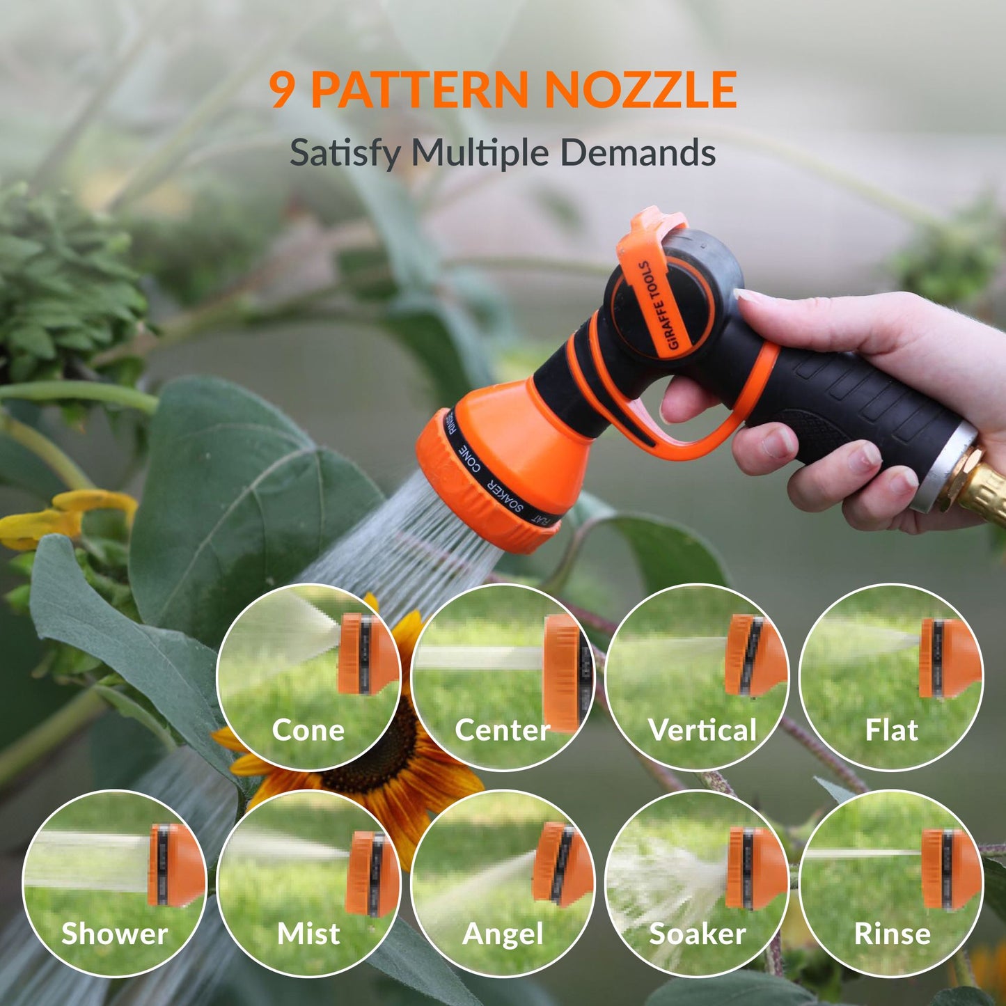 Retractable Garden Hose Reel-1/2in-155ft