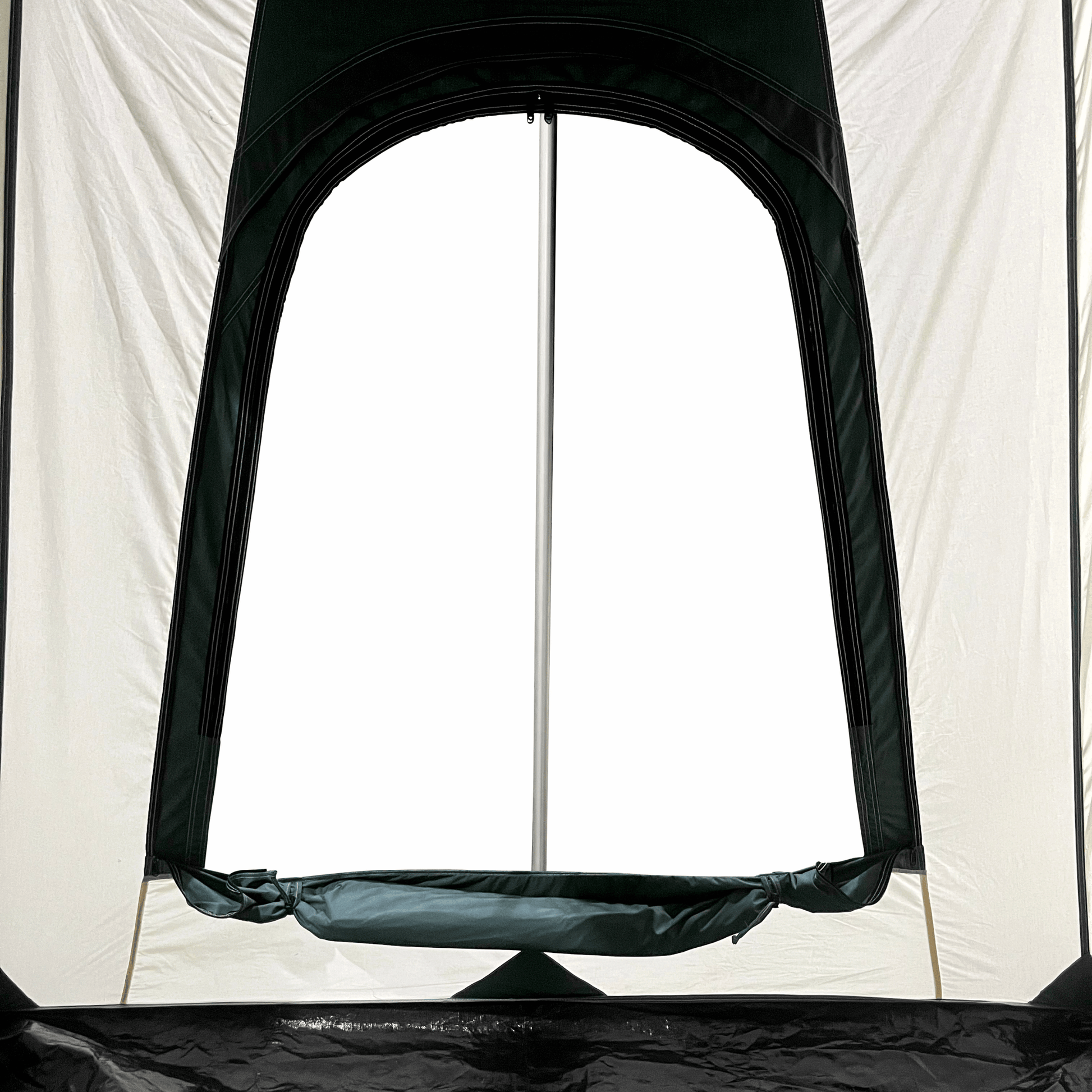 Prota Canvas Tent doorway interior, White Duck Outdoors 10x10' tent for camping on Tampa Home & Garden Store