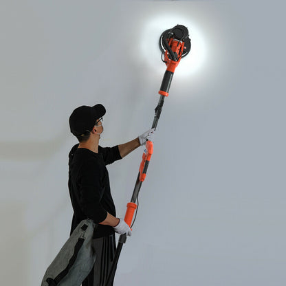 Lijadora de paneles de yeso eléctrica plegable de 750 W con velocidad variable