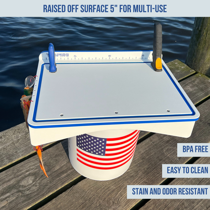 Single Bucket Fillet Table and Cutting Board