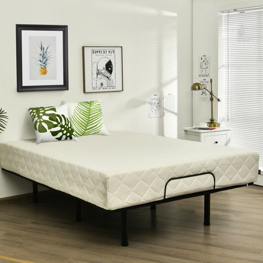 Queen Size Adjustable Bed Base Frame with Wireless Remote Control - Tampa Home & Garden Store