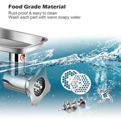 Heavy Duty 1.5HP 1100W 550LB/h Commercial Grade Meat Grinder