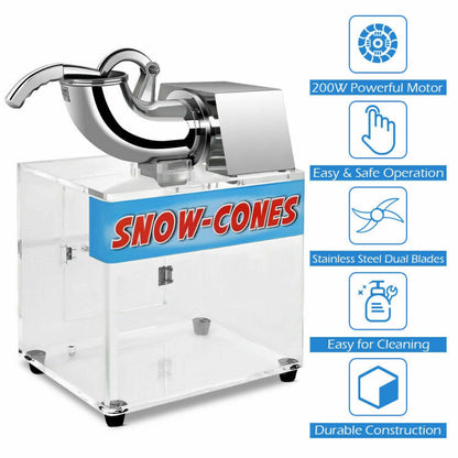 Máquina para hacer conos de nieve