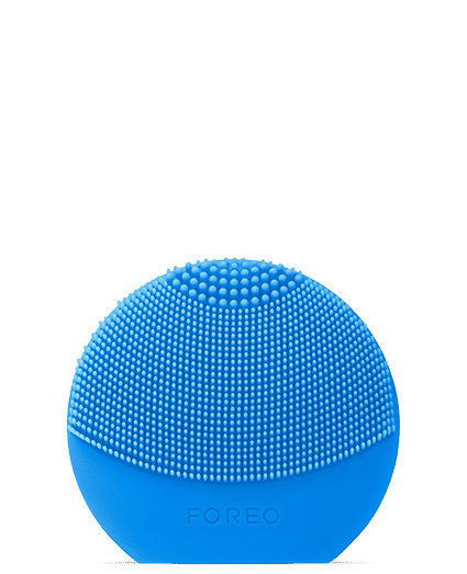 FOREO LUNA play plus blue silicone facial cleansing device on Tampa Home & Garden Store