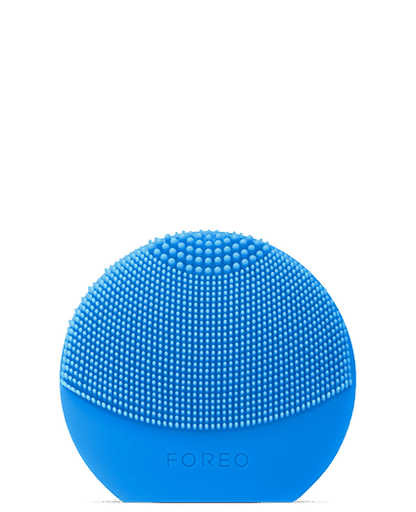 FOREO LUNA play plus blue silicone facial cleansing device on Tampa Home & Garden Store