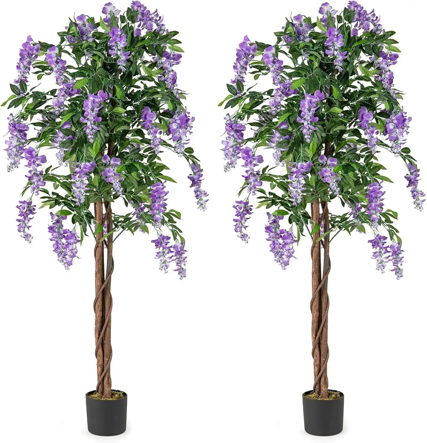 Artificial Wisteria Trees 5.5 Ft With Nursery Pots