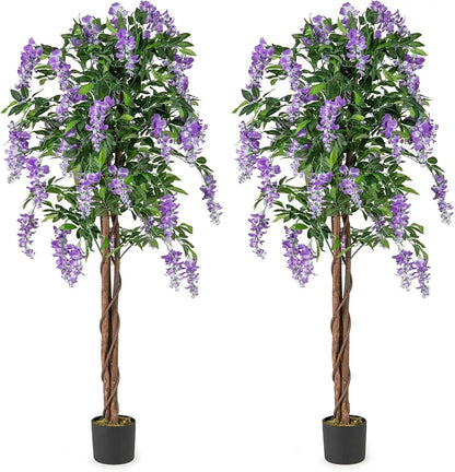 Artificial Wisteria Trees 5.5 Ft With Nursery Pots