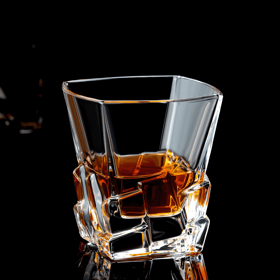 Tychon Handcrafted Japanese Crystal Whisky Glass