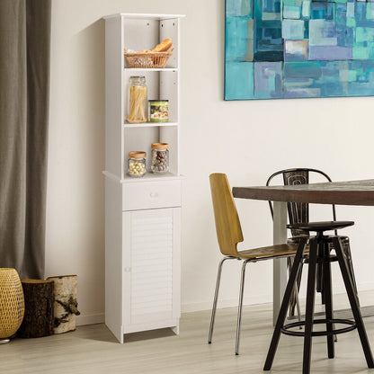 Portable Far Infrared Sauna Box by GemGear, white cabinet with open shelves on Tampa Home & Garden Store