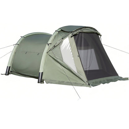 GemGear 5-7 Person inflatable camping tent with screened porch in green, group tent on Tampa Home & Garden Store