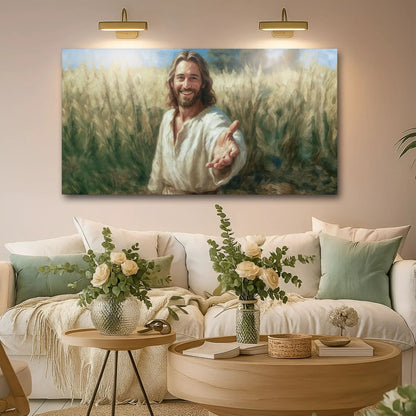Savior's Invitation Faith Wall Art III Canvas