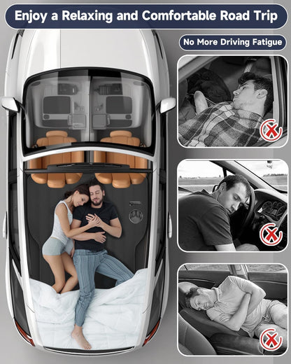 Umbrauto SUV Air Mattress blue thick bed fits Tesla Y rear cabin for car camping on Tampa Home & Garden Store