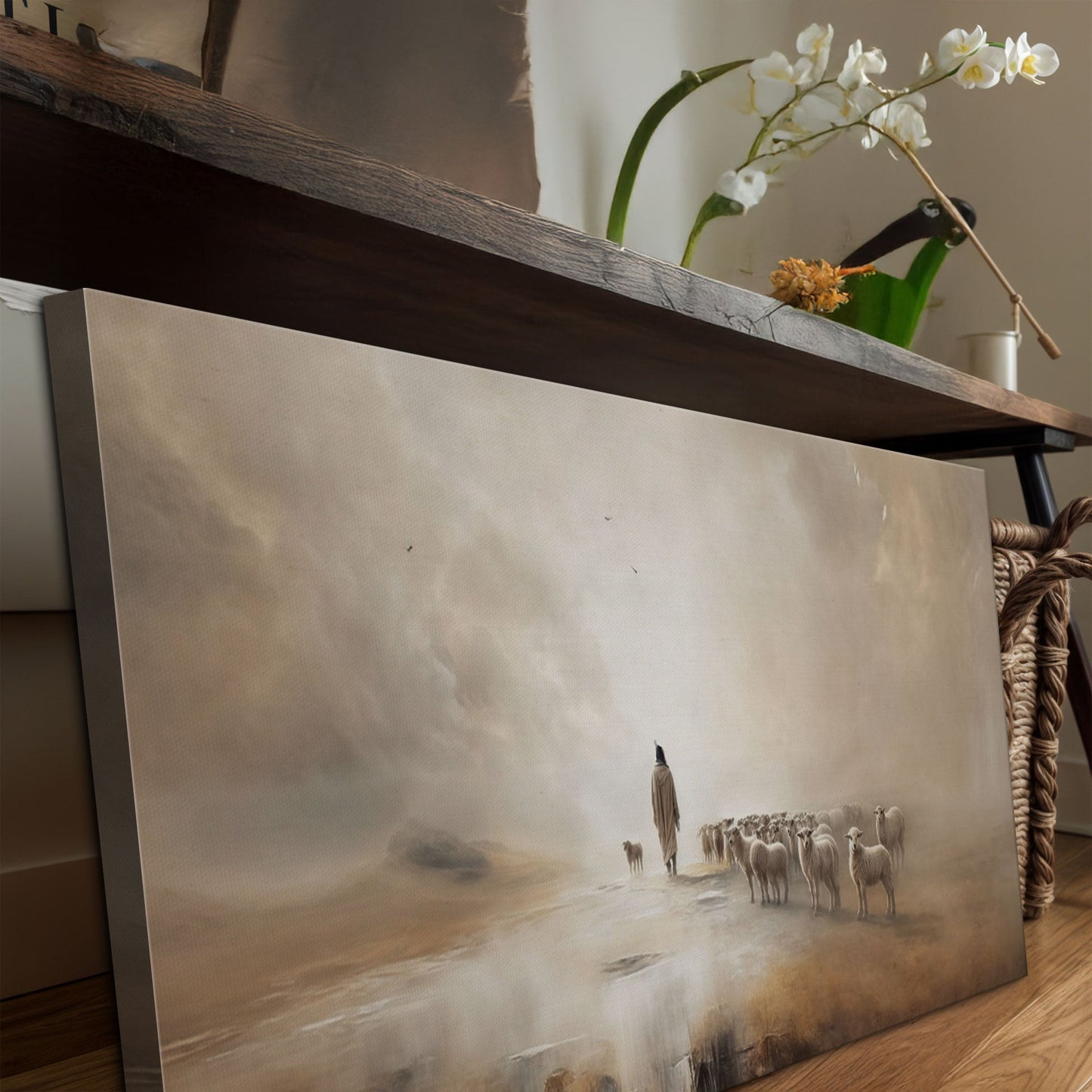 Canvas art 99 Faith Wall Art XIII by Tailored Canvases desert scene with camels on Tampa Home & Garden Store