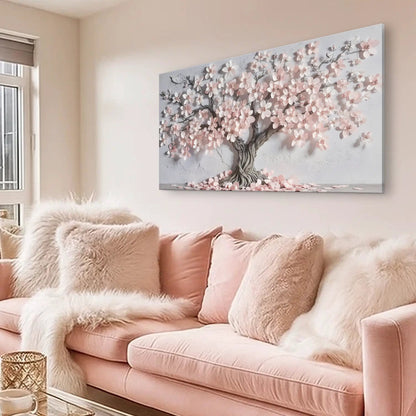 Pastel Blossom Awakening Wall Art for Home Decor