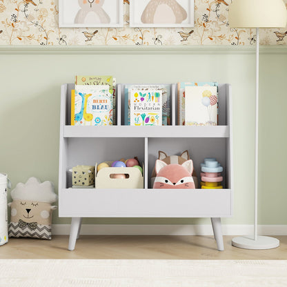 Kids Bookshelf and Toy Organizer 5-Cube Storage