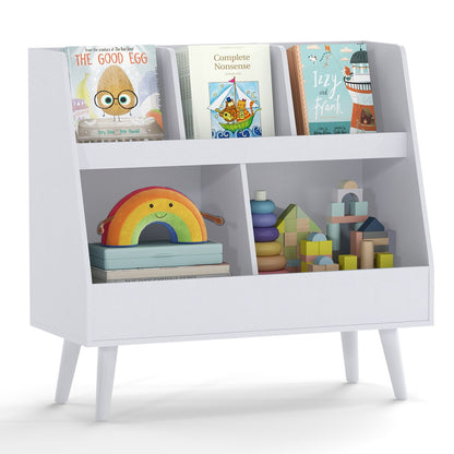 Kids Bookshelf and Toy Organizer 5-Cube Storage