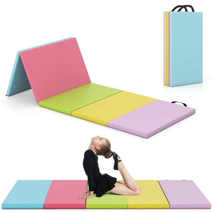 Five Panel Gymnastics Mat for Kids and Adults