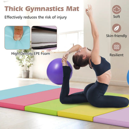 Five Panel Gymnastics Mat for Kids and Adults