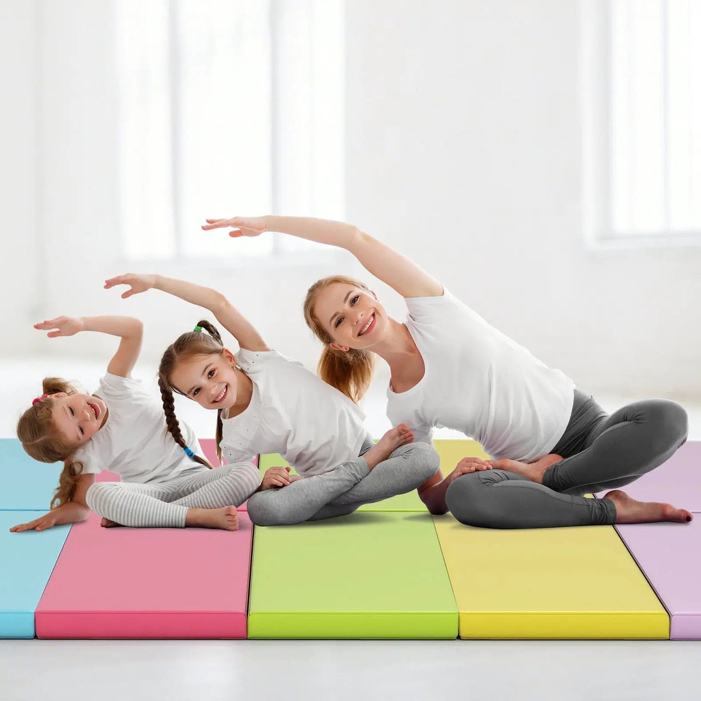 Five Panel Gymnastics Mat for Kids and Adults