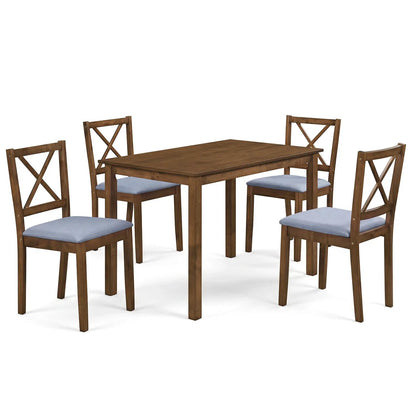 5-Piece Dining Set with Table and Chairs
