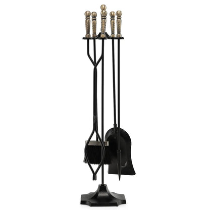 31 Inch Five Piece Hearth Tool Set for Fireplace