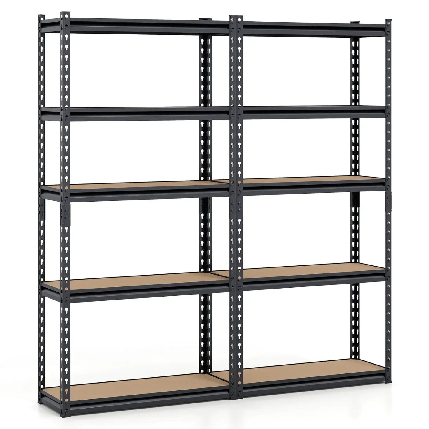 5-Tier Garage Shelving Unit Heavy Duty Metal