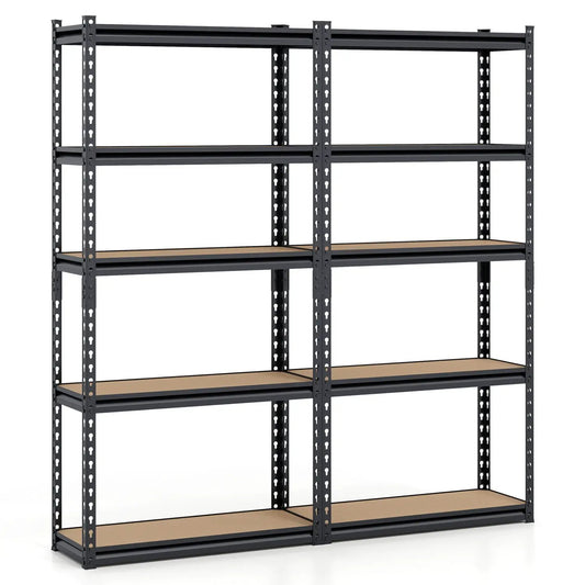 5-Tier Garage Shelving Unit Heavy Duty Metal