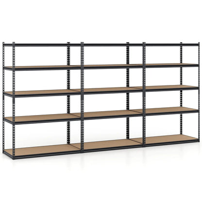 5 Tier Heavy Duty Shelving Unit 2200 Lbs Capacity