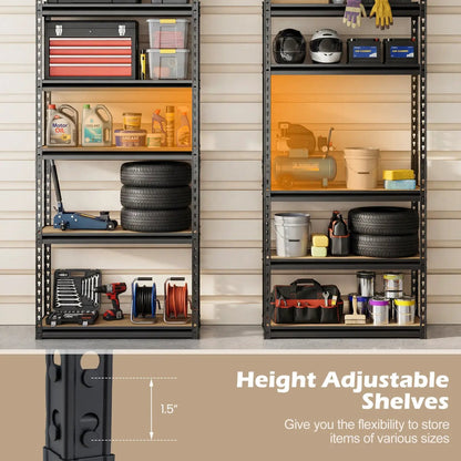 5-Tier Garage Shelving Unit with 2200 LBS
