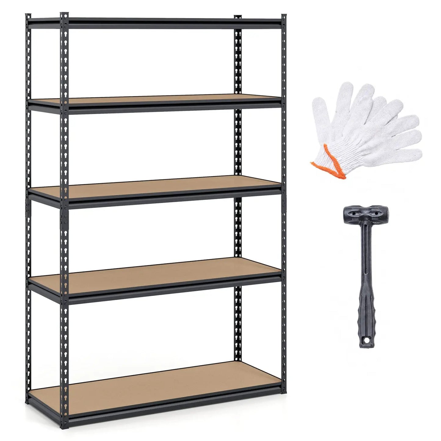 5-Tier Garage Shelving Unit for Warehouse