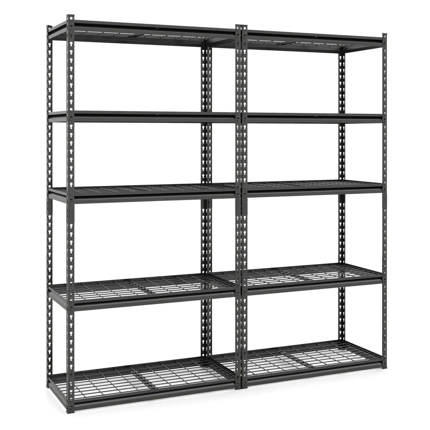 5 Tier Heavy Duty Rack with Adjustable Shelves